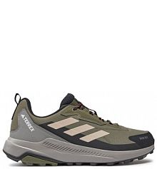 Buty trekkingowe niskie adidas zielone męskie 