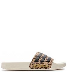 Klapki adidas brązowe damskie 