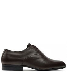 Półbuty wizytowe Calvin Klein brązowe męskie 