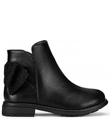 Botki Nelli Blu czarne dziecięce 