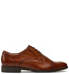 Półbuty wizytowe Aldo brązowe męskie 