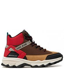 Trzewiki Pepe Jeans brązowe dziecięce 