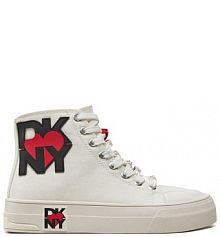 Trampki wysokie DKNY białe damskie 