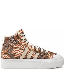 Trampki wysokie adidas brązowe damskie 