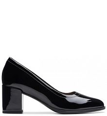 Czółenka Clarks czarne 