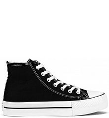 Trampki wysokie Sprandi czarne damskie 