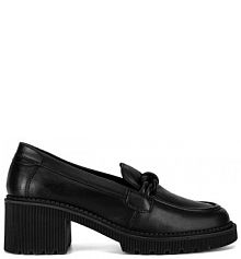 Półbuty na obcasie Lasocki czarne damskie 