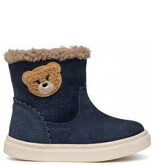 Kozaki Geox granatowe dziecięce 