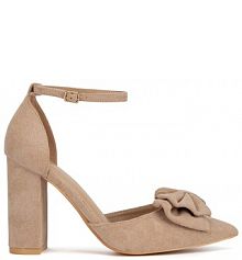 Czółenka DeeZee beżowe