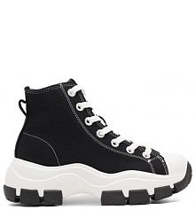 Trampki wysokie Sprandi czarne damskie 