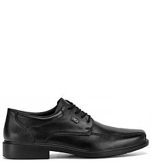 Półbuty wizytowe Rieker czarne męskie 