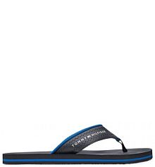 Japonki Tommy Hilfiger czarne męskie 