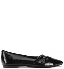 Baleriny Sergio Bardi czarne damskie 