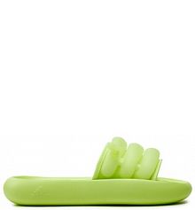 Klapki adidas zielone damskie 