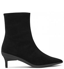 Botki na szpilce Calvin Klein czarne 