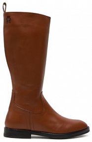 Kozaki Tommy Hilfiger brązowe damskie 