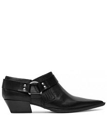 Półbuty na obcasie Vagabond Shoemakers czarne damskie 