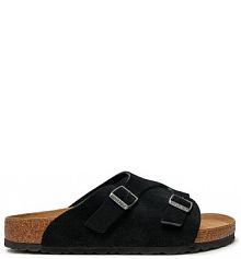 Klapki Birkenstock czarne męskie 