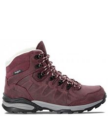 Buty trekkingowe wysokie Jack Wolfskin bordowy damskie 