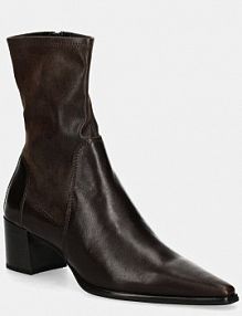 Botki na słupku Vagabond Shoemakers  brązowe 5654.202.35