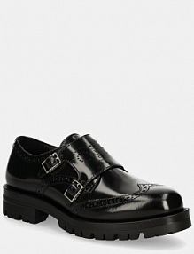 Półbuty sznurowane Boss  czarne damskie 50529804.001