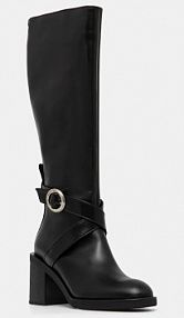 Kozaki Boss  czarne damskie 50536718.001