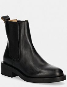 Botki na słupku Boss  czarne 50536638.001