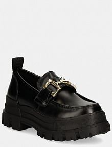 Mokasyny Buffalo  czarne damskie 1624065.BLK