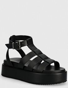 Sandały Buffalo  czarne damskie 1602209.BLK