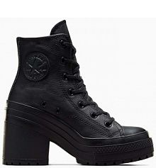 Botki na słupku Converse  czarne A06145C