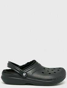 Kapcie Crocs  czarne męskie 203591.CLASSIC.LINED