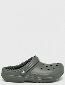 Kapcie Crocs  szare męskie 203591.CLASSIC.LINED