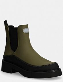 Botki Desigual  zielone damskie 24WSTY03.4002