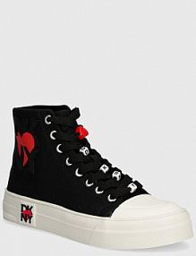Trampki wysokie DKNY  czarne damskie K2478753.BLK