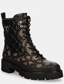 Workery Guess  czarne damskie FLFBD2.FAL10.BRBLK