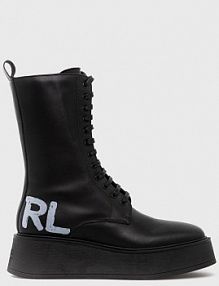 Botki Karl Lagerfeld  czarne damskie KL42475.000