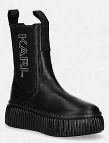 Sztyblety Karl Lagerfeld  czarne damskie KL42343.000