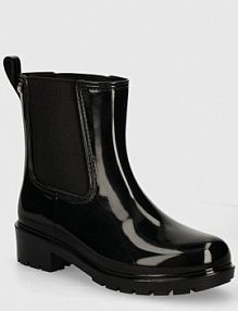 Kalosze Tommy Hilfiger  czarne damskie FW0FW08213