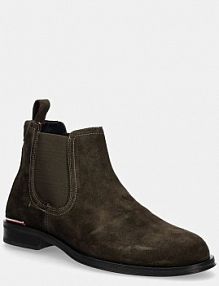 Sztyblety Tommy Hilfiger  zielone męskie FM0FM04757