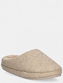 Kapcie Tommy Hilfiger  beżowe damskie FW0FW08135