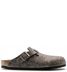 Kapcie Birkenstock  szare damskie 160581.CACAO