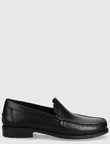 Mokasyny Geox  czarne męskie U641ZA.C9999