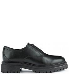 Półbuty sznurowane Geox  czarne damskie D26HRM.00043.C9999