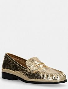 Mokasyny MICHAEL Michael Kors  złote damskie 40F4CSFP1M.740