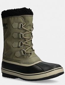 Śniegowce Sorel  zielone męskie 2114071365