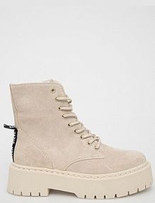 Workery Steve Madden  beżowe damskie SM11001184.BEIGE.SUEDE