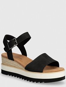 Sandały na obcasie TOMS  czarne 10019743