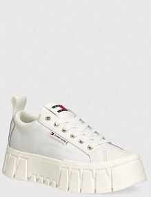 Tenisówki Tommy Jeans  białe damskie EN0EN02569