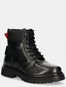 Botki Tommy Jeans  czarne męskie EM0EM01446