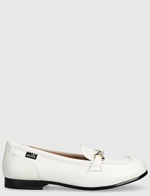 Mokasyny Love Moschino  białe damskie JA10091G1IIC5100